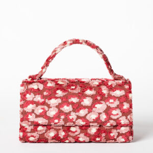 Anna Spotted Velvet - Red